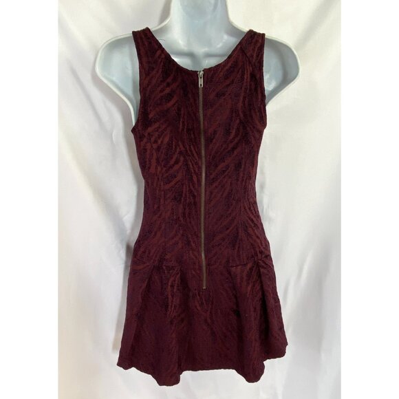 Free People Boho Purple Mini Casual Dress - Picture 5 of 10
